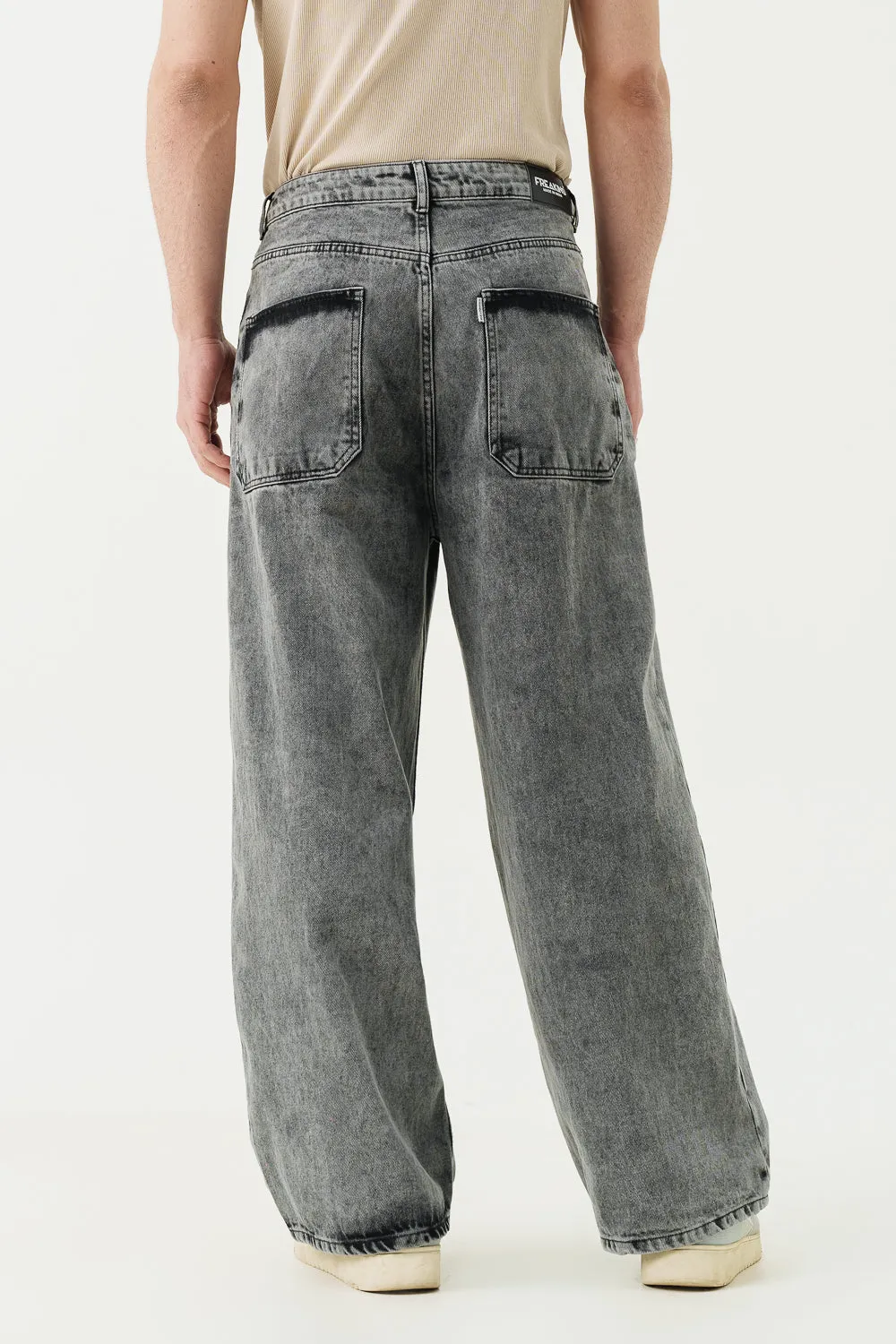 Smokey Specter Men's Wide Leg Jeans