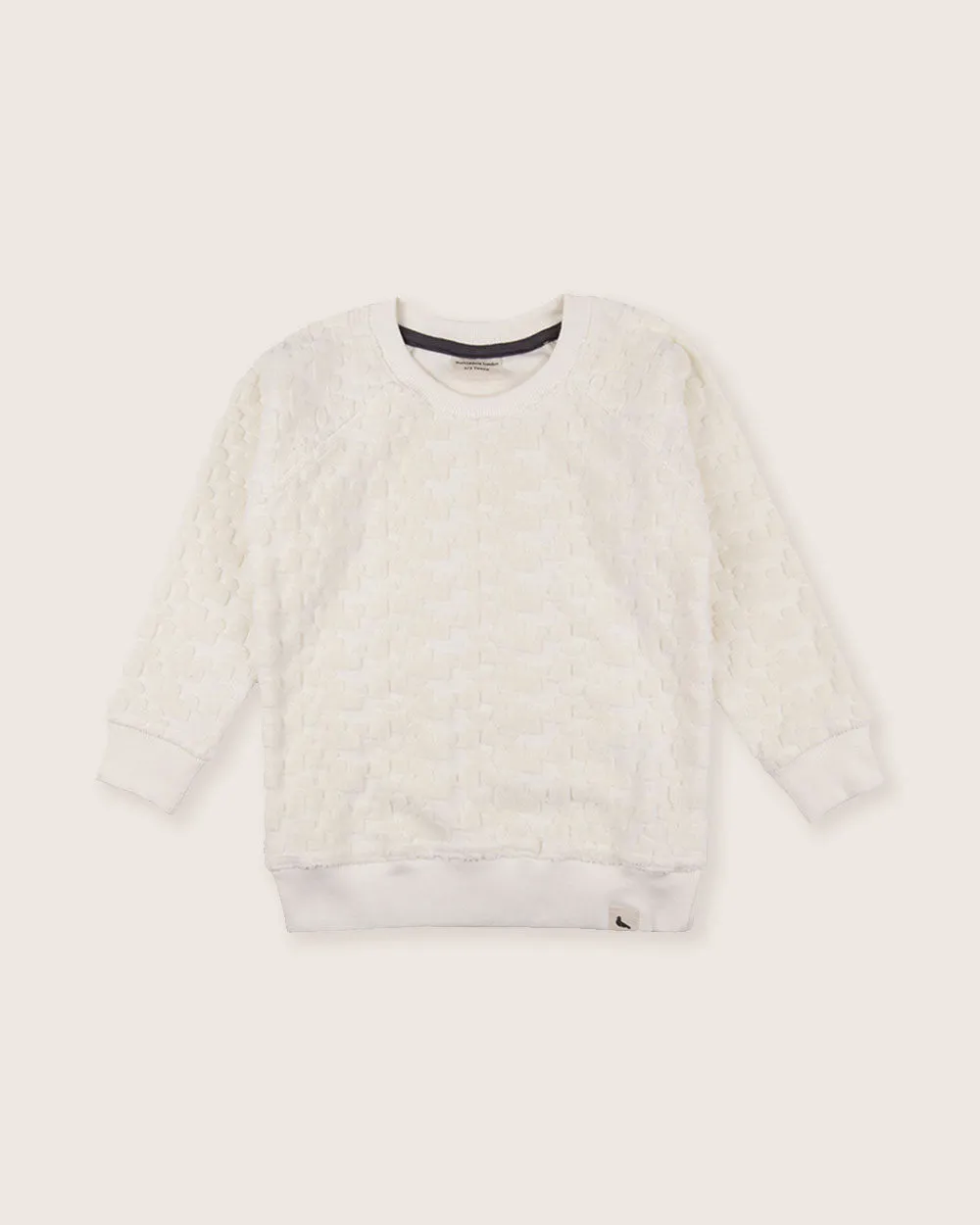 Texture Towelling Sweatshirt