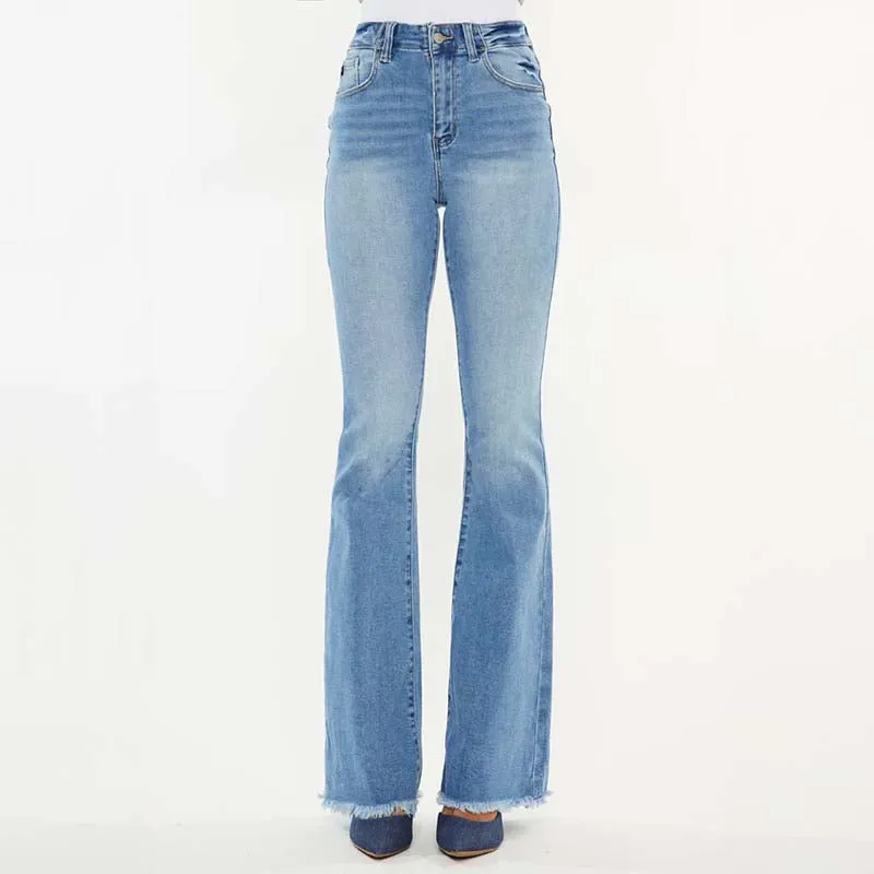 The Lea High Rise Flare Jeans