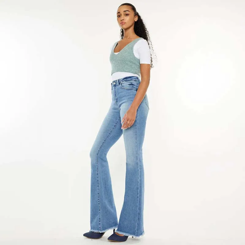 The Lea High Rise Flare Jeans