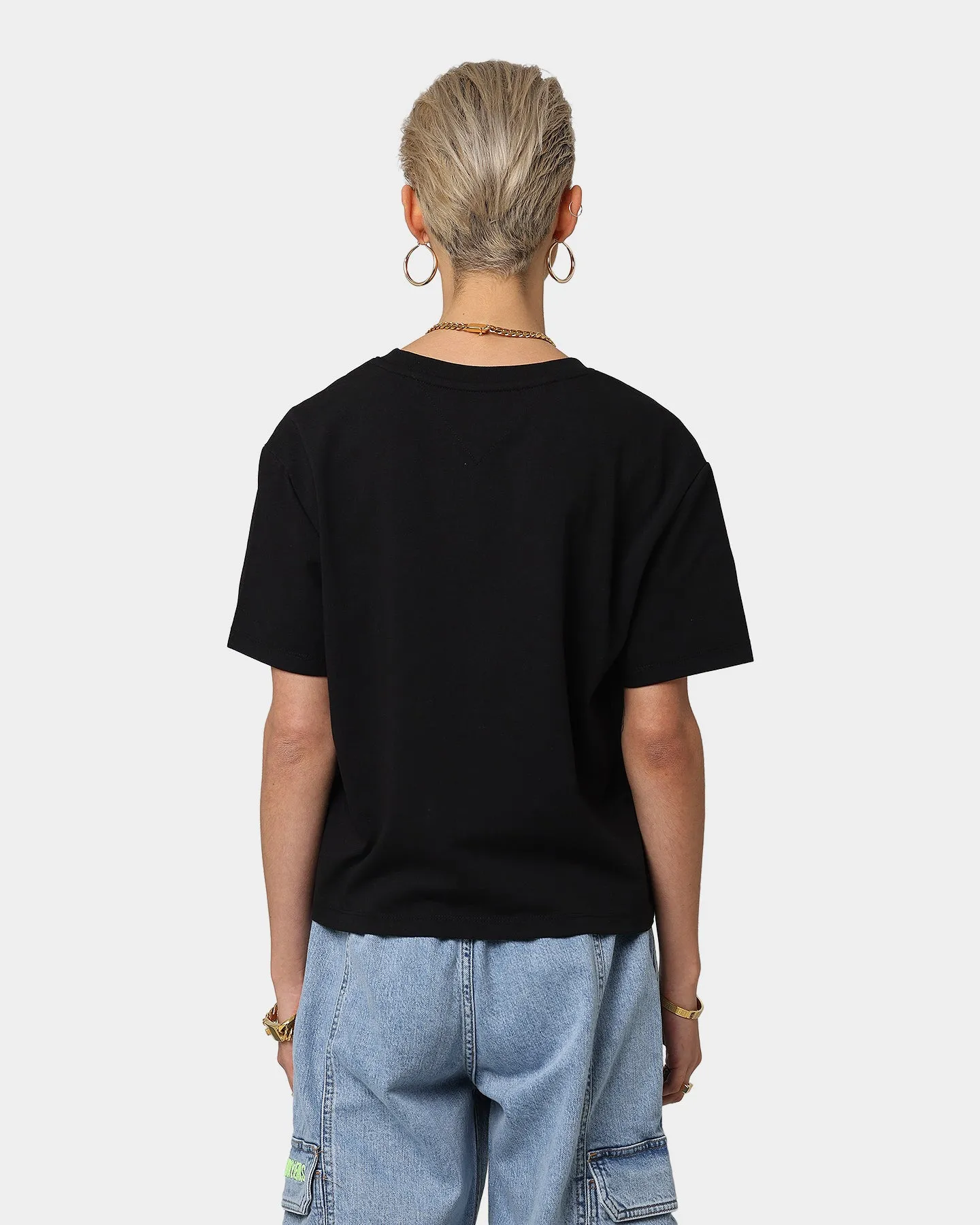 Tommy Jeans Women's Tommy Badge T-Shirt Black