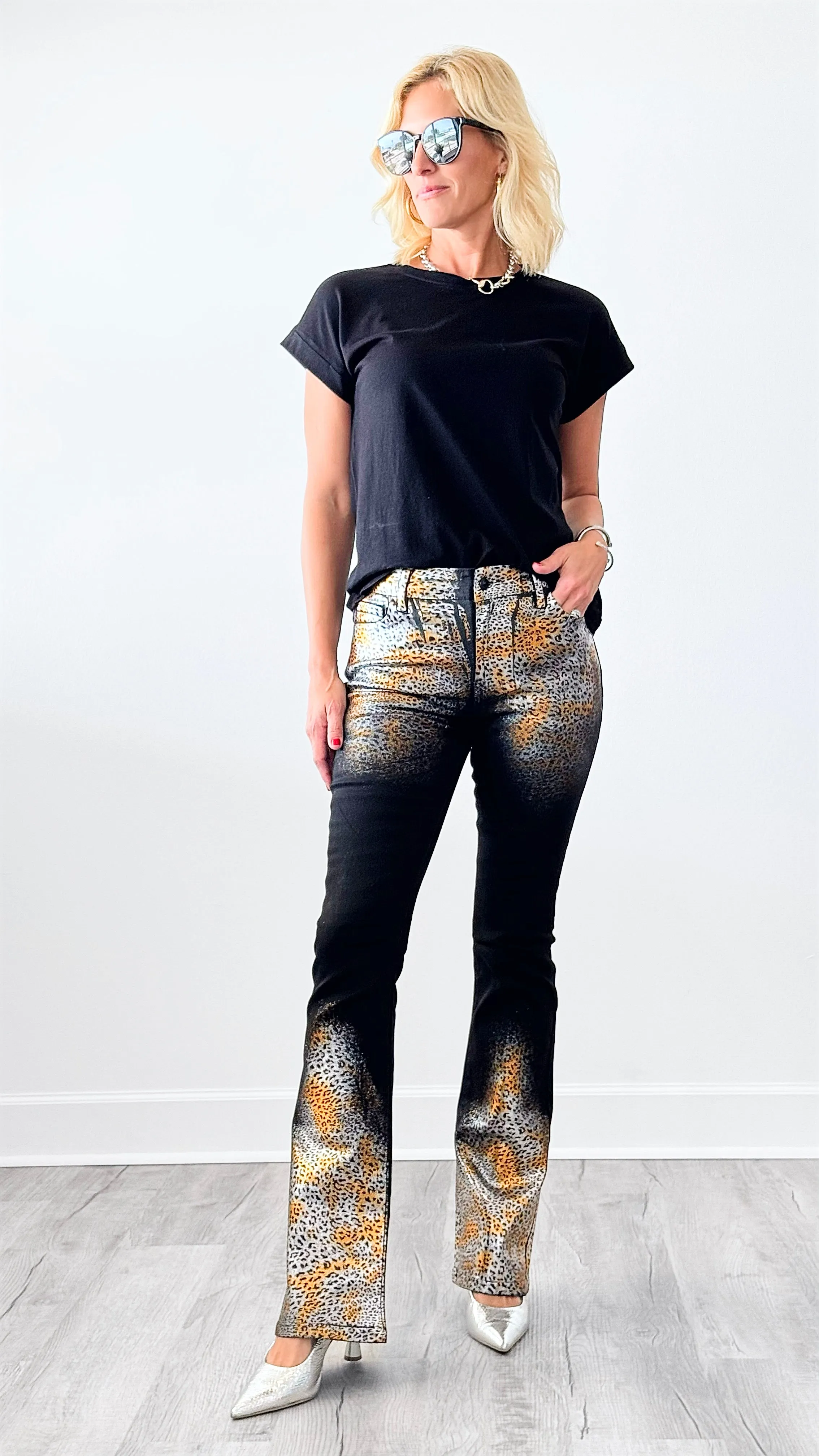 Untamed Glam Flare Denim